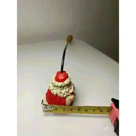 Santa Candle Snuffer Resin Vintage Christmas Unique - Picture 9 of 9